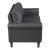 Hector Faux Leather Loveseat