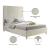 Candace Velvet King Size Bed