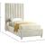 Candace Velvet Twin Size Bed