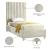 Candace Velvet Twin Size Bed