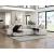 Myrtle U-Shape Chenille 3‑Piece Sectional with Pull‑out Bed & Hidden Storage