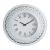 Nysa 97045 Mirrored/Faux Crystals Wall Clock