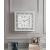 Sonia 97047 Mirrored/Faux Agate Wall Clock
