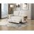 Robinson Boucle Loveseat with Pull‑out Bed, Shelves & Charging Ports