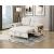Robinson Boucle Loveseat with Pull‑out Bed, Shelves & Charging Ports