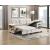 Robinson Boucle Sectional Sofa with Reversible Chaise, Pull‑out Bed, Shelves & Charging Ports