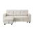Robinson Boucle Sectional Sofa with Reversible Chaise, Pull‑out Bed, Shelves & Charging Ports