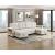 Robinson Boucle Double Chaise Sectional with Pull‑out Bed, Shelves & Charging Ports