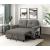Robinson Boucle Loveseat with Pull‑out Bed, Shelves & Charging Ports