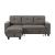 Robinson Boucle Sectional Sofa with Reversible Chaise, Pull‑out Bed, Shelves & Charging Ports