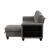 Robinson Boucle Sectional Sofa with Reversible Chaise, Pull‑out Bed, Shelves & Charging Ports