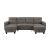 Robinson Boucle Double Chaise Sectional with Pull‑out Bed, Shelves & Charging Ports