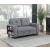 Robinson Boucle Loveseat with Pull‑out Bed, Shelves & Charging Ports