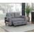 Robinson Boucle Loveseat with Pull‑out Bed, Shelves & Charging Ports