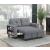 Robinson Boucle Loveseat with Pull‑out Bed, Shelves & Charging Ports