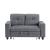 Robinson Boucle Loveseat with Pull‑out Bed, Shelves & Charging Ports