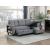 Robinson Boucle Sectional Sofa with Reversible Chaise, Pull‑out Bed, Shelves & Charging Ports