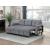 Robinson Boucle Sectional Sofa with Reversible Chaise, Pull‑out Bed, Shelves & Charging Ports