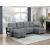 Robinson Boucle Double Chaise Sectional with Pull‑out Bed, Shelves & Charging Ports