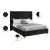 Barolo Velvet Full Size Bed