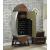 Brancaster Top Grain Leather/Aluminum Wine Cooler Cabinet