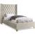 Barolo Velvet Twin Size Bed