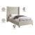 Barolo Velvet Twin Size Bed