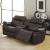 Marille Leatherette Double Glider Reclining Loveseat