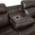 Marille Leatherette Double Reclining Sofa