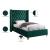 Barolo Velvet Twin Size Bed