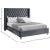 Barolo Velvet Queen Size Bed