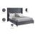 Barolo Velvet Bed