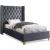 Barolo Velvet Twin Size Bed