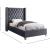 Barolo Velvet Twin Size Bed