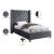Barolo Velvet Twin Size Bed