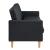 Carlton Faux Leather Convertible Sofa Bed