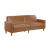 Carlton Faux Leather Convertible Sofa Bed