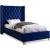 Barolo Velvet Twin Size Bed