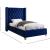 Barolo Velvet Twin Size Bed