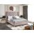 Barolo Velvet Queen Size Bed