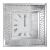 Nysa 97394 Mirrored/Faux Crystals Wall Clock