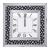 Marku 97402 Mirrored/Faux Gems Wall Clock