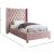 Barolo Velvet Twin Size Bed