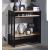 Winam Wood/Metal Rectangular Coffee Table Set