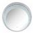 Nysa 97590 Mirrored/Faux Crystals Wall Mirror w/LED Light
