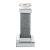 Rekha 97615 Mirrored/Faux Crystals Accent Candleholder