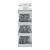 Noralie 97619 Mirrored/Faux Diamonds Accent Candleholder