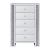 Noralie 97644 Mirrored/Faux Diamonds Chest