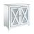 Noralie 97646 Mirrored/Faux Diamonds Console Table