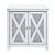 Noralie 97646 Mirrored/Faux Diamonds Console Table